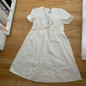 Madewell Tie Front Mini Dress